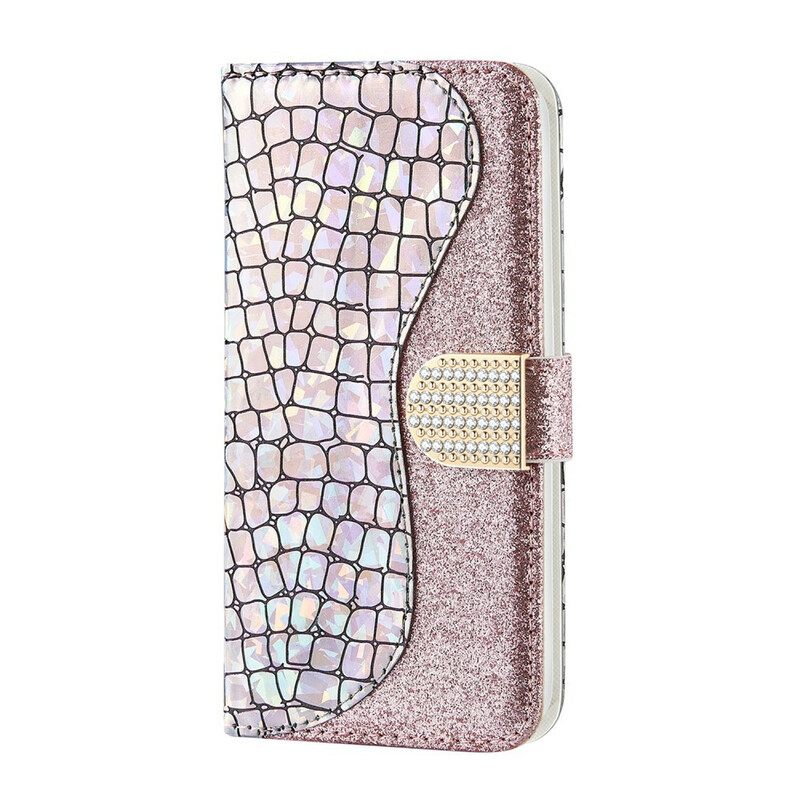 Kotelot Samsung Galaxy Note 20 Croco Diamonds