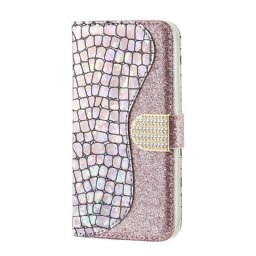 Kotelot Samsung Galaxy Note 20 Croco Diamonds