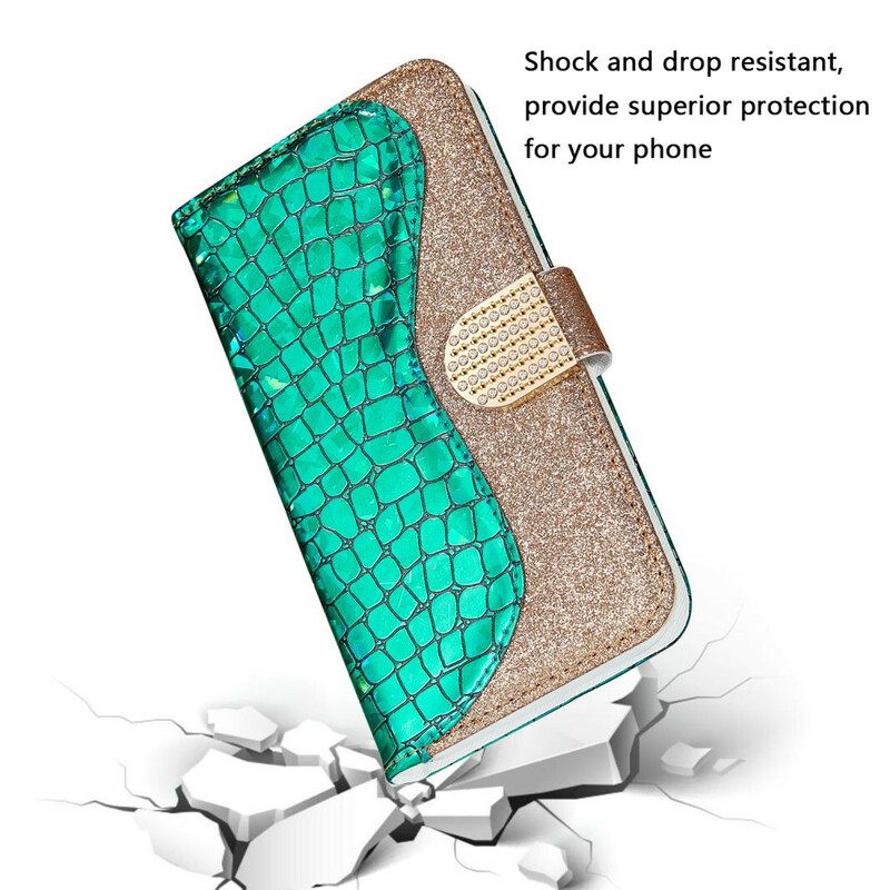 Kotelot Samsung Galaxy Note 20 Croco Diamonds