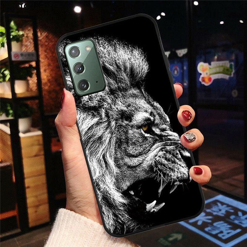 Kuori Samsung Galaxy Note 20 Fierce Lion