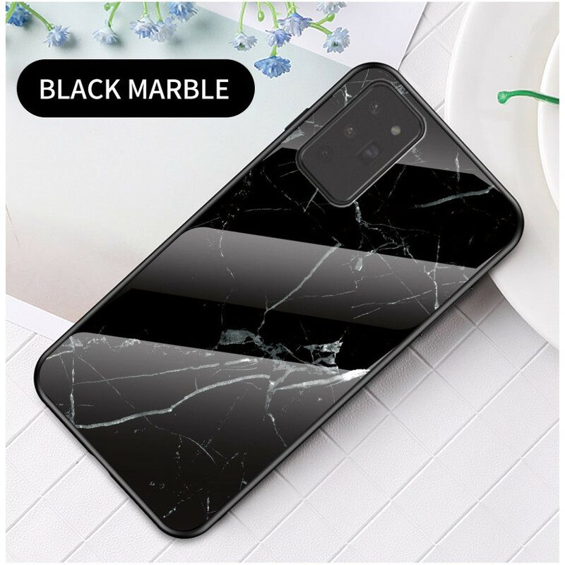 Kuori Samsung Galaxy Note 20 Tempered Glass Marble Colors