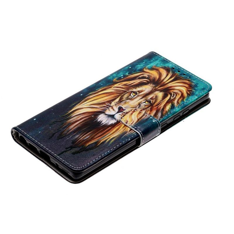 Nahkakotelo Samsung Galaxy Note 20 King Lion