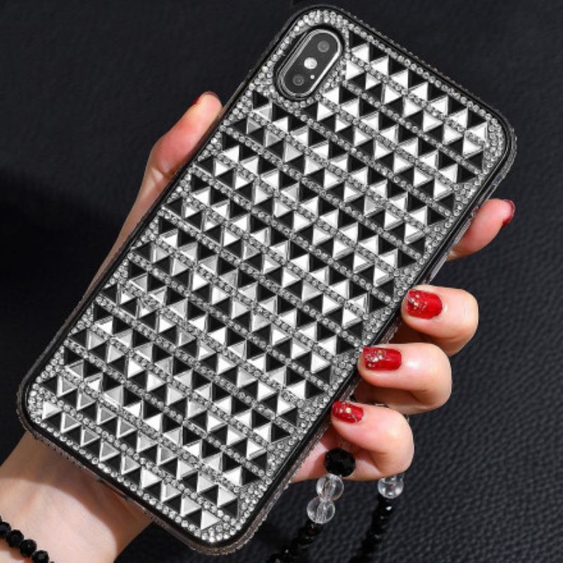 Case iPhone X / XS Diamonds Kolmiot