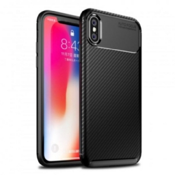 Case iPhone X / XS Joustava Hiilikuiturakenne