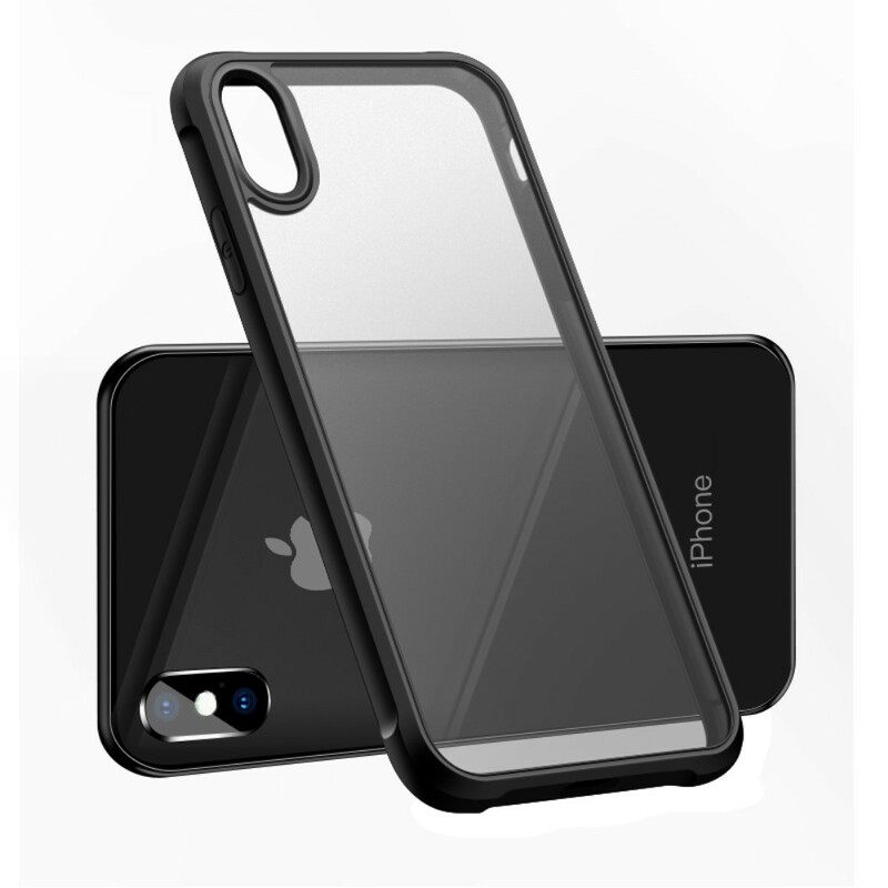 Case iPhone X / XS Läpinäkyvät Leeu-suojatyynyt