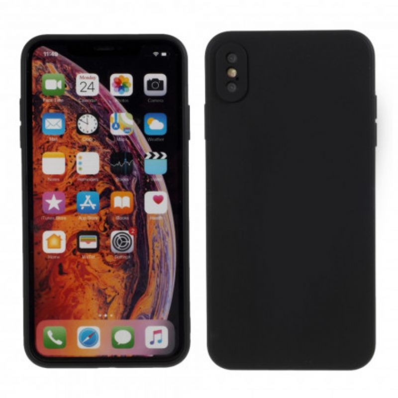 Case iPhone X / XS Matte Rigid Silicone