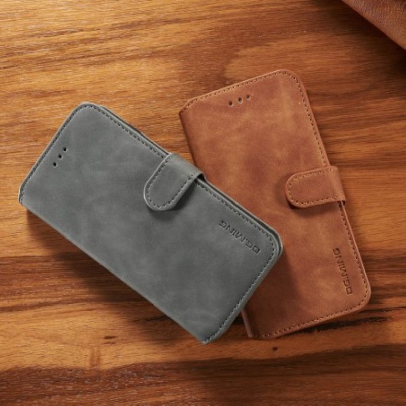 Flip Case iPhone X / XS Dg.ming Retro