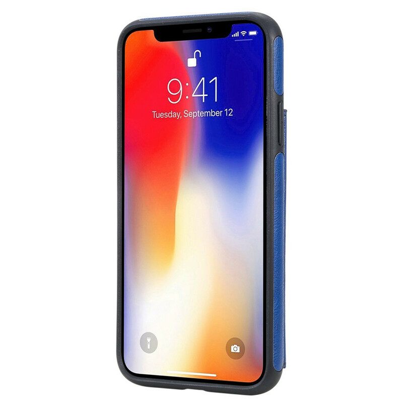 Kuori iPhone X / XS Cat Tulostustelineen Korttiteline