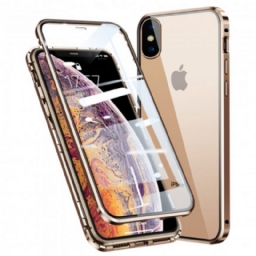 Kuori iPhone X / XS Karkaistu Lasi Edessä Ja Takana