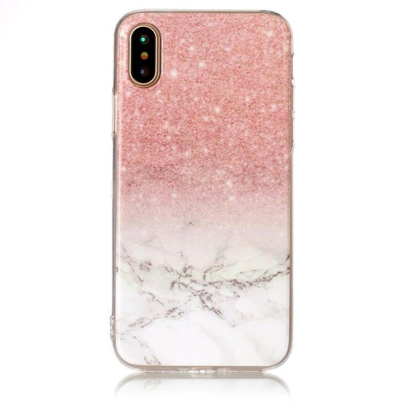 Kuori iPhone X / XS Marble Effect