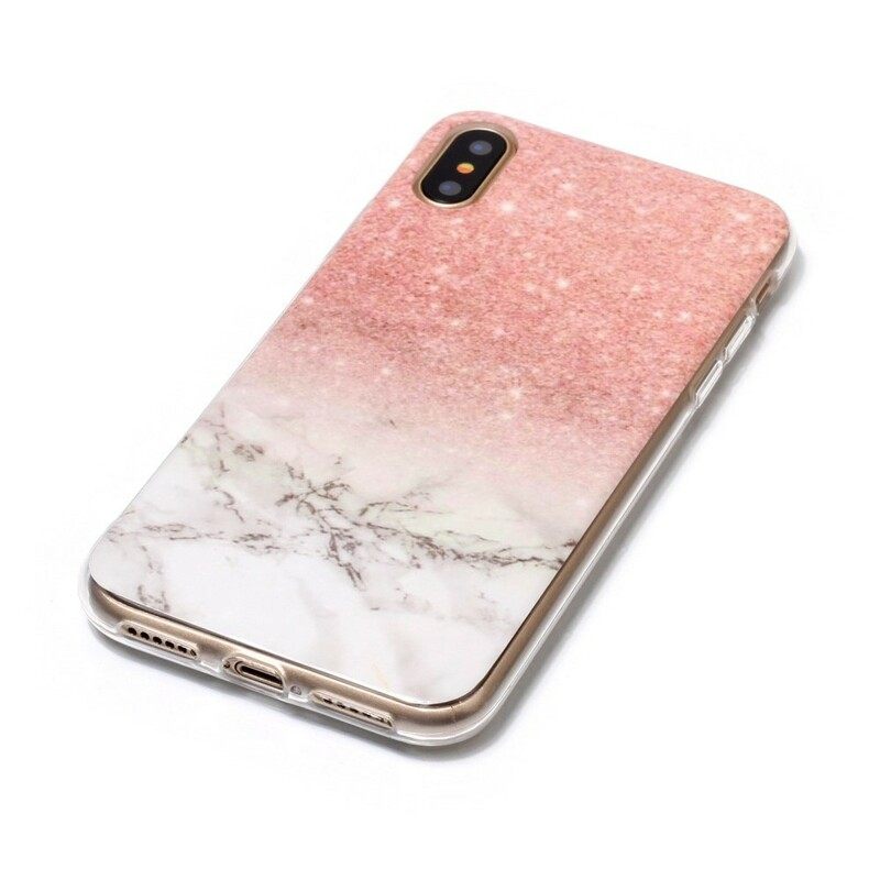 Kuori iPhone X / XS Marble Effect