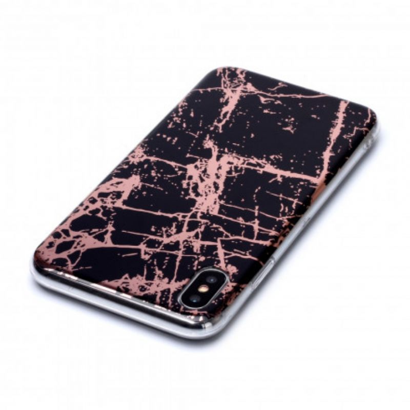 Kuori iPhone X / XS Marble Geometry Design