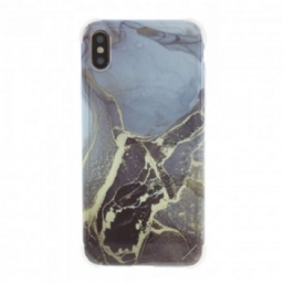 Kuori iPhone X / XS Marble Style Vahvistetut Kulmat