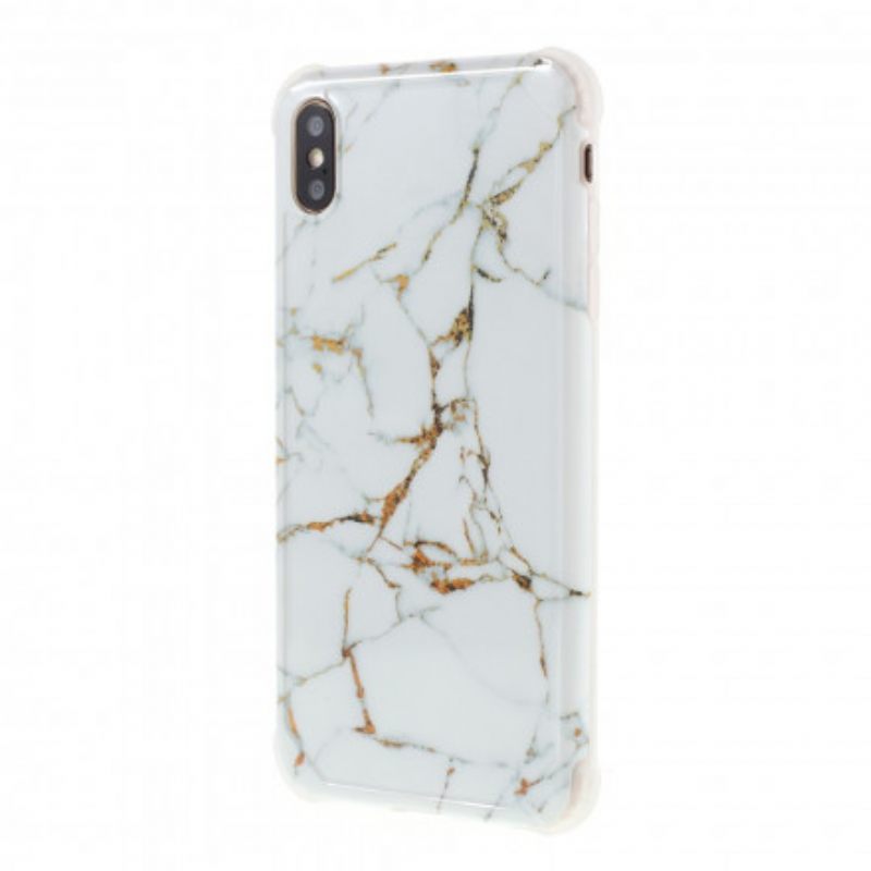 Kuori iPhone X / XS Marble Style Vahvistetut Kulmat