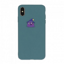 Kuori iPhone X / XS Silicone Logo Animal Fun