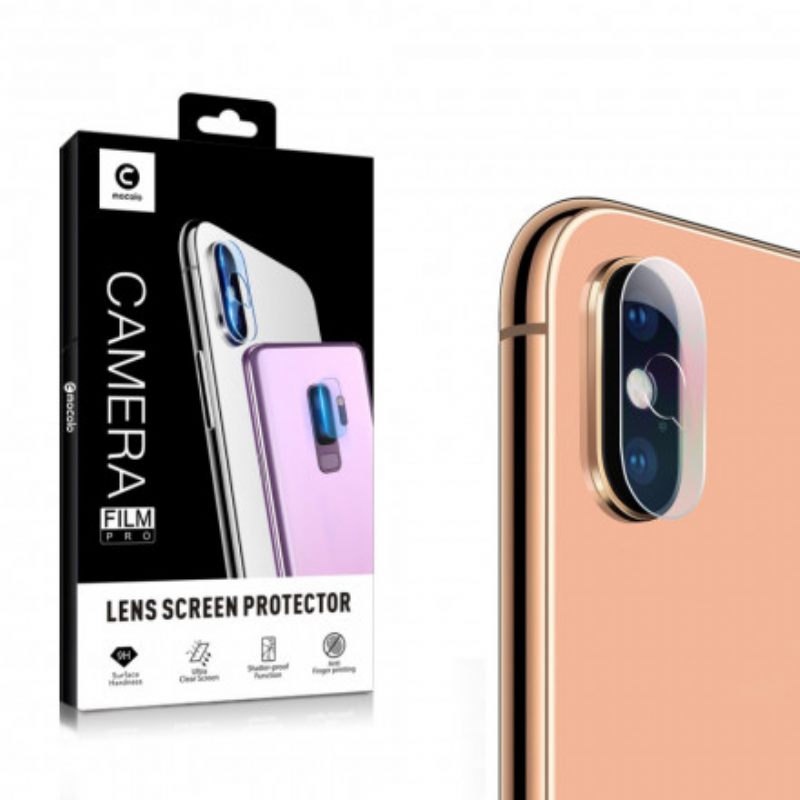 Suojaava Karkaistu Lasilinssi iPhone Xs / Xs Maxille