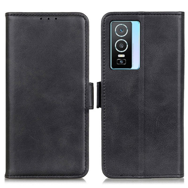 Kotelot Vivo Y76 5G Double Flap