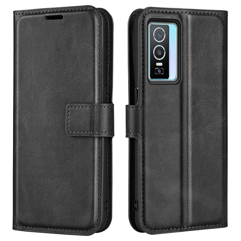 Kotelot Vivo Y76 5G Slim Extreme Leather Effect