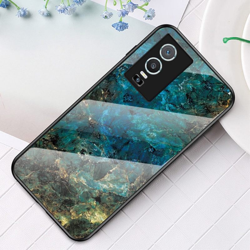 Kuori Vivo Y76 5G Tempered Glass Marble Colors