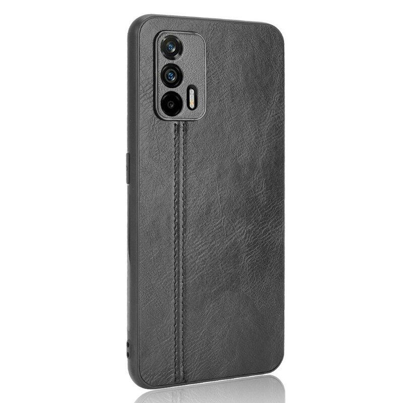 Case Realme GT 5G Tyylinen Nahkaompelu