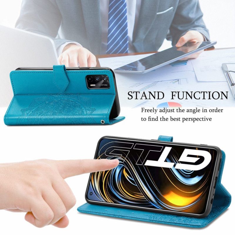 Flip Case Realme GT 5G Mandala Keskiaika