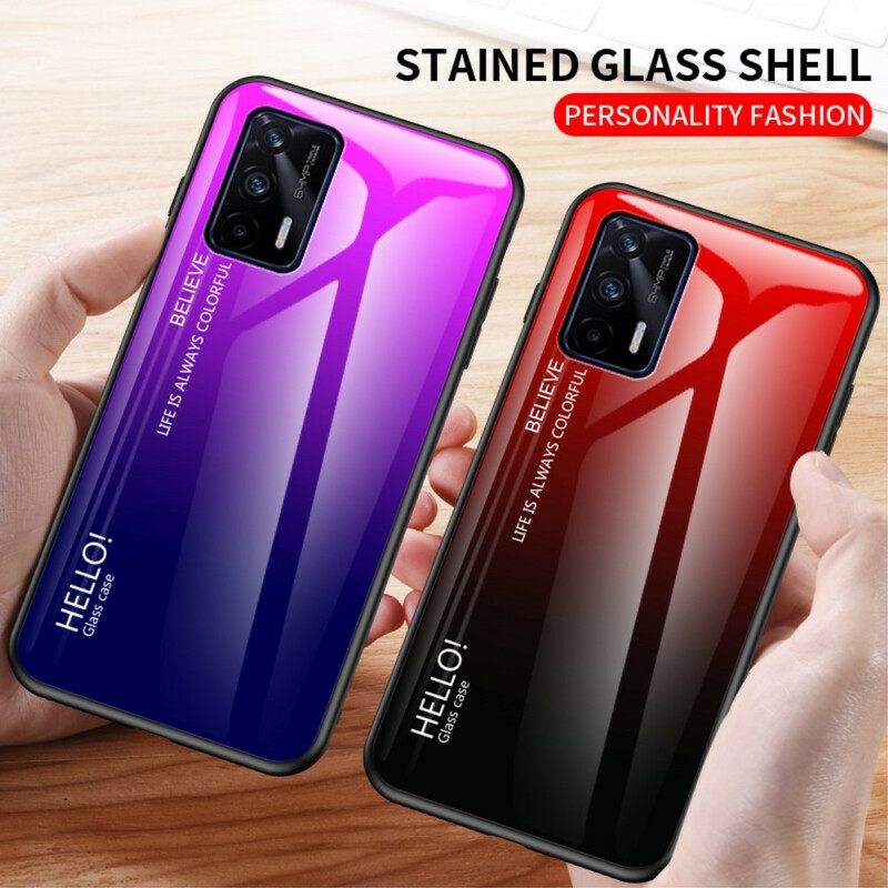 Kuori Realme GT 5G Tempered Glass Hei