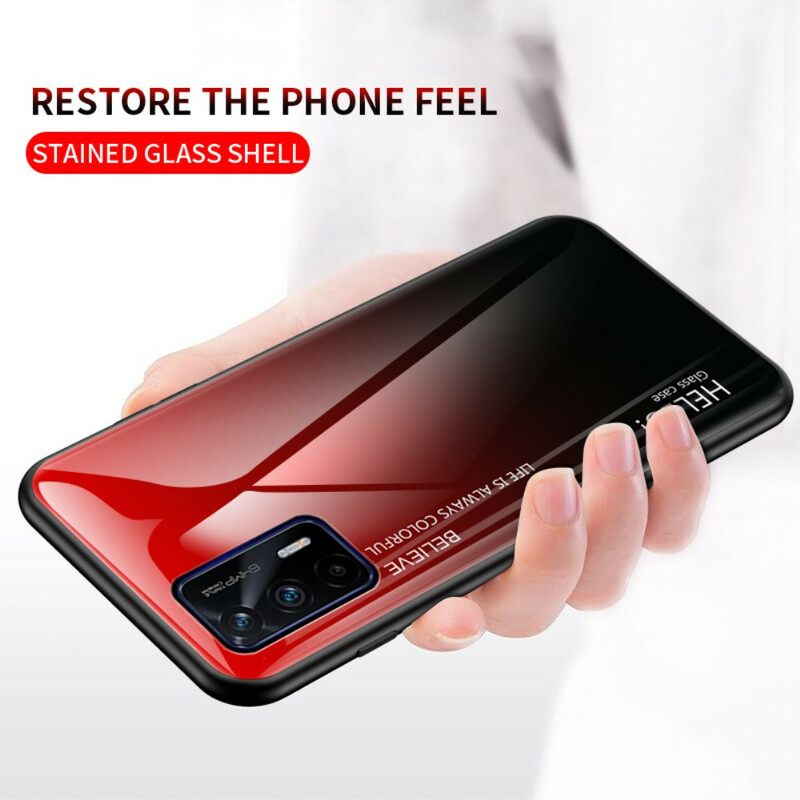 Kuori Realme GT 5G Tempered Glass Hei