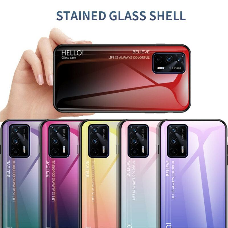 Kuori Realme GT 5G Tempered Glass Hei