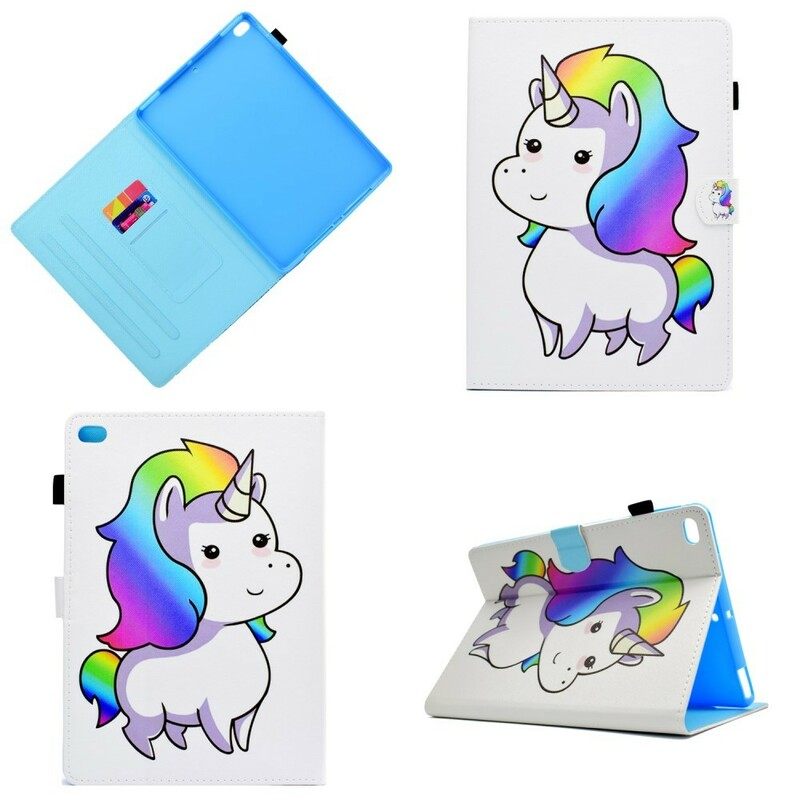 Nahkakotelo iPad Air 2 Mimi Unicorn