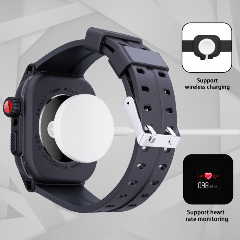 Nahkakuori Apple Watch Series 7 41mm Shellbox