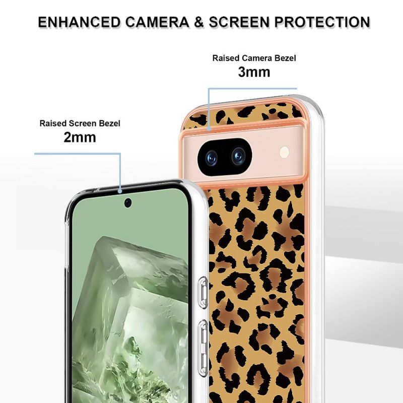 Case Google Pixel 8a Puhelinkuoret Leopardikuvio