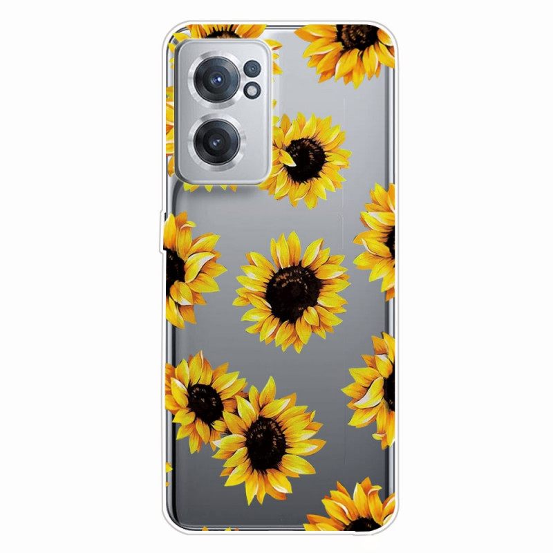 Case OnePlus Nord CE 2 5G Auringonkukat