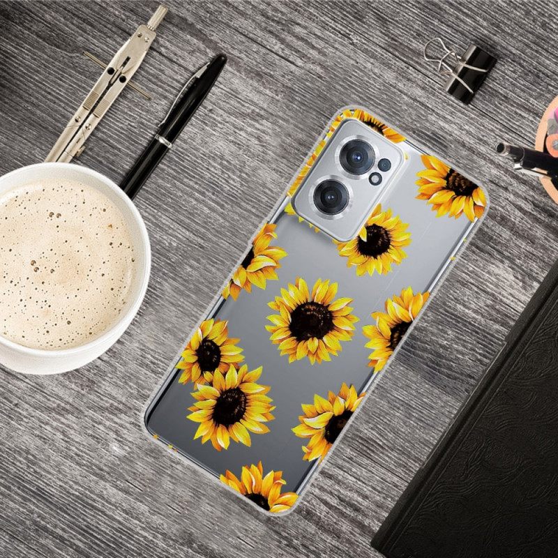 Case OnePlus Nord CE 2 5G Auringonkukat