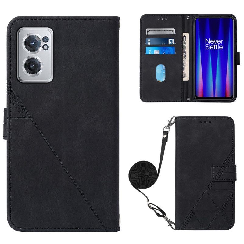 Flip Case OnePlus Nord CE 2 5G Käsilaukku Yb Imecrinting