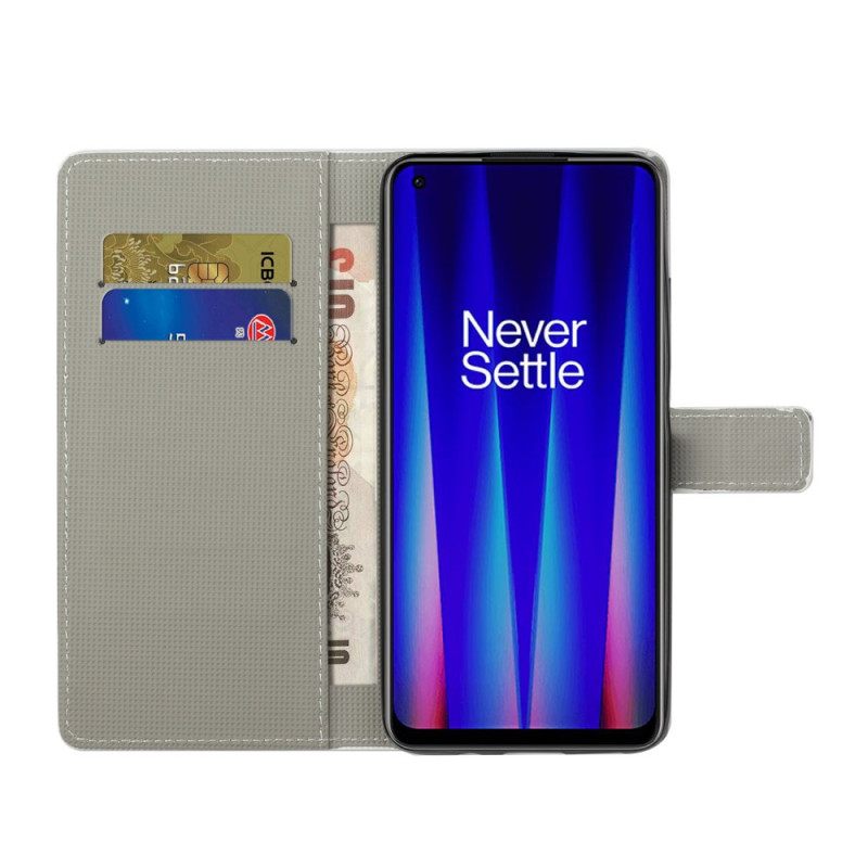 Flip Case OnePlus Nord CE 2 5G Luonto Ja Perhoset