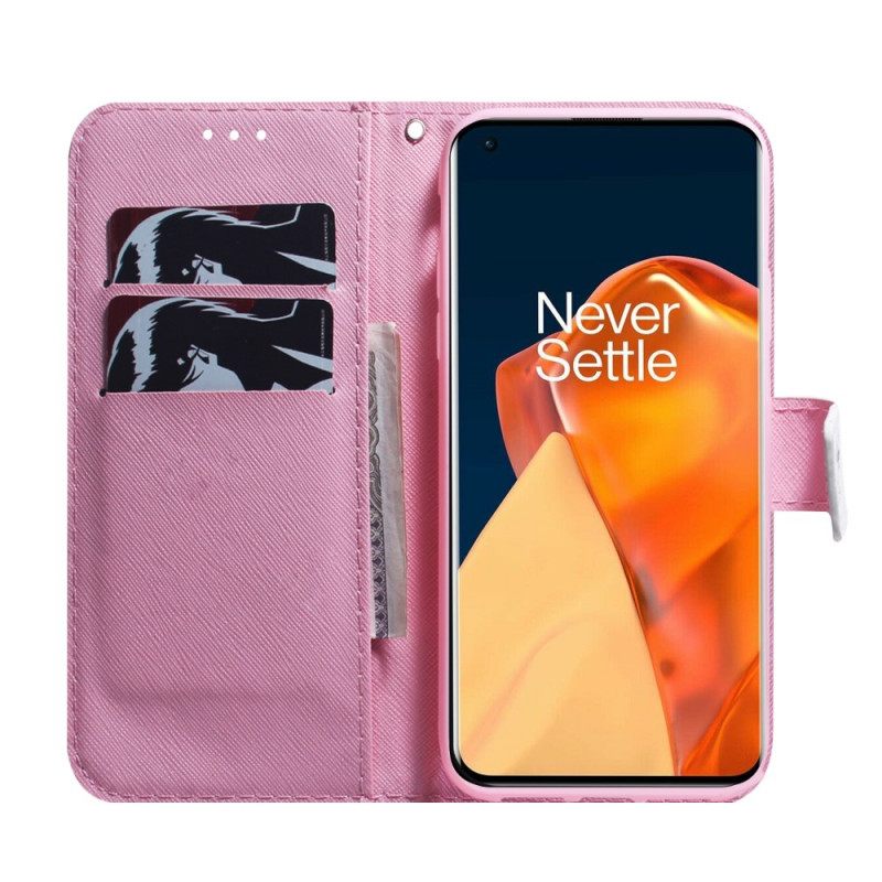 Flip Case OnePlus Nord CE 2 5G Solitaire Flower