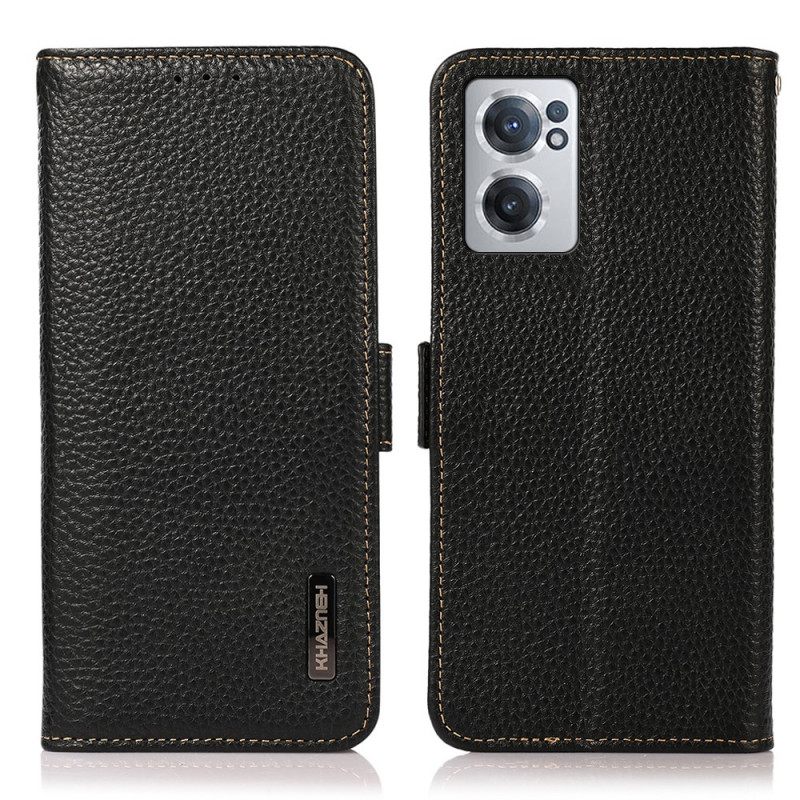 Kotelot OnePlus Nord CE 2 5G Litchi Leather Kazneh