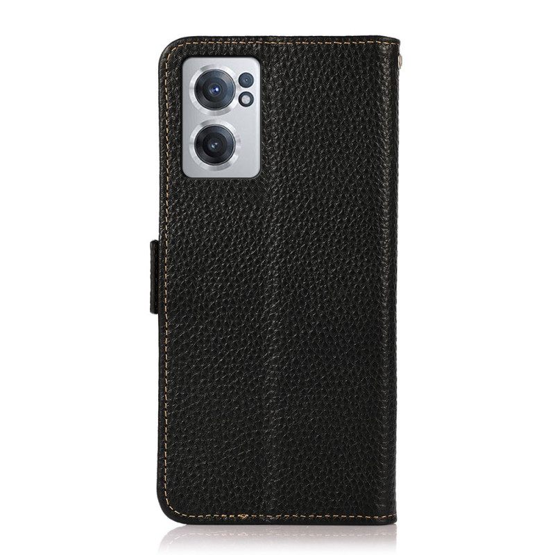 Kotelot OnePlus Nord CE 2 5G Litchi Leather Kazneh