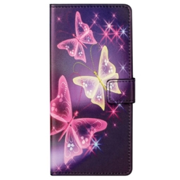 Kotelot OnePlus Nord CE 2 5G Neon Butterflies