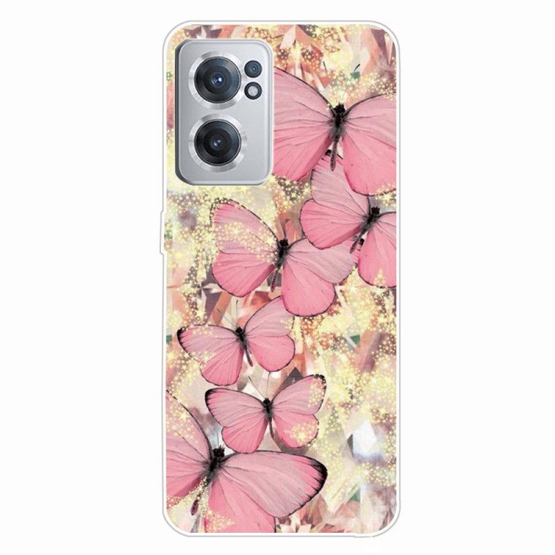 Kuori OnePlus Nord CE 2 5G Butterfly Roses