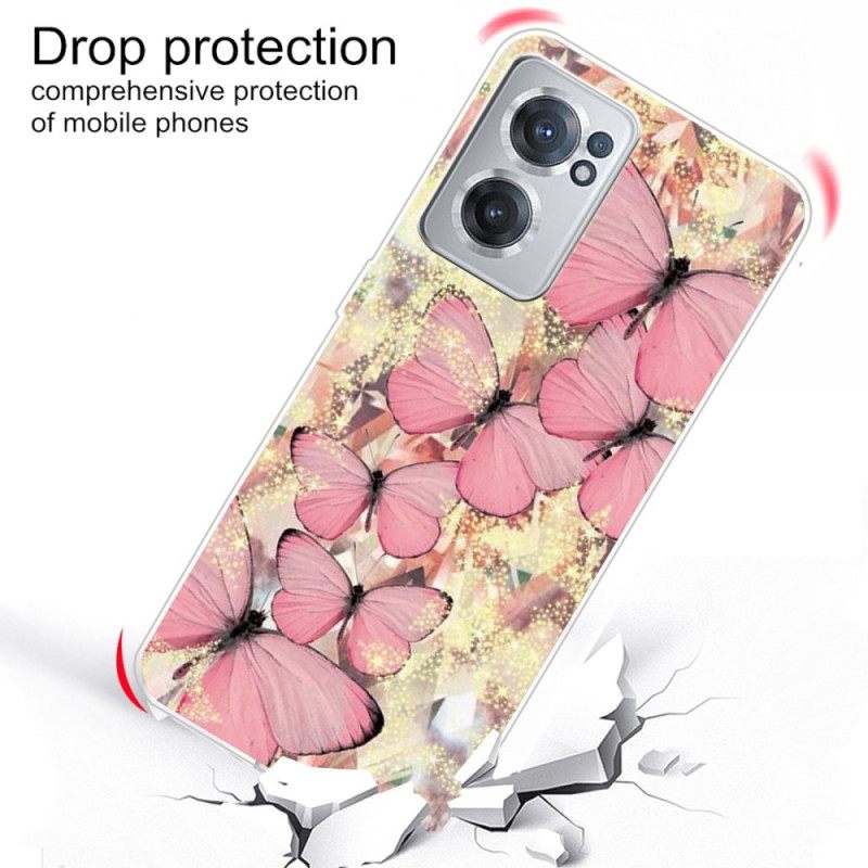 Kuori OnePlus Nord CE 2 5G Butterfly Roses