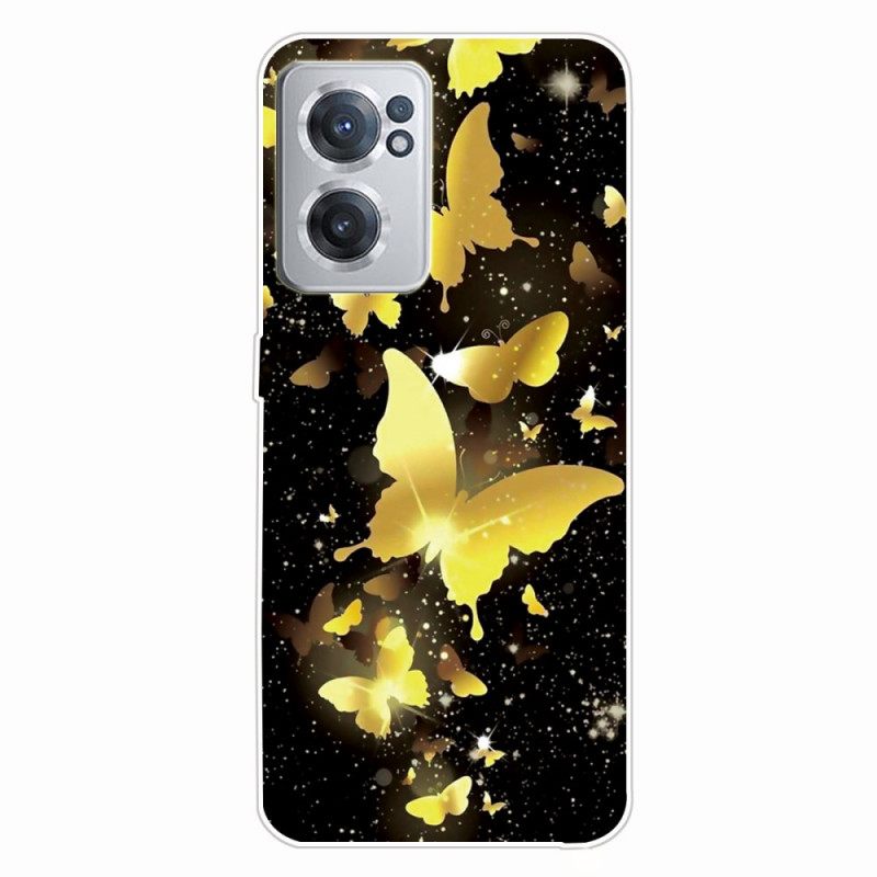 Kuori OnePlus Nord CE 2 5G Golden Butterfly