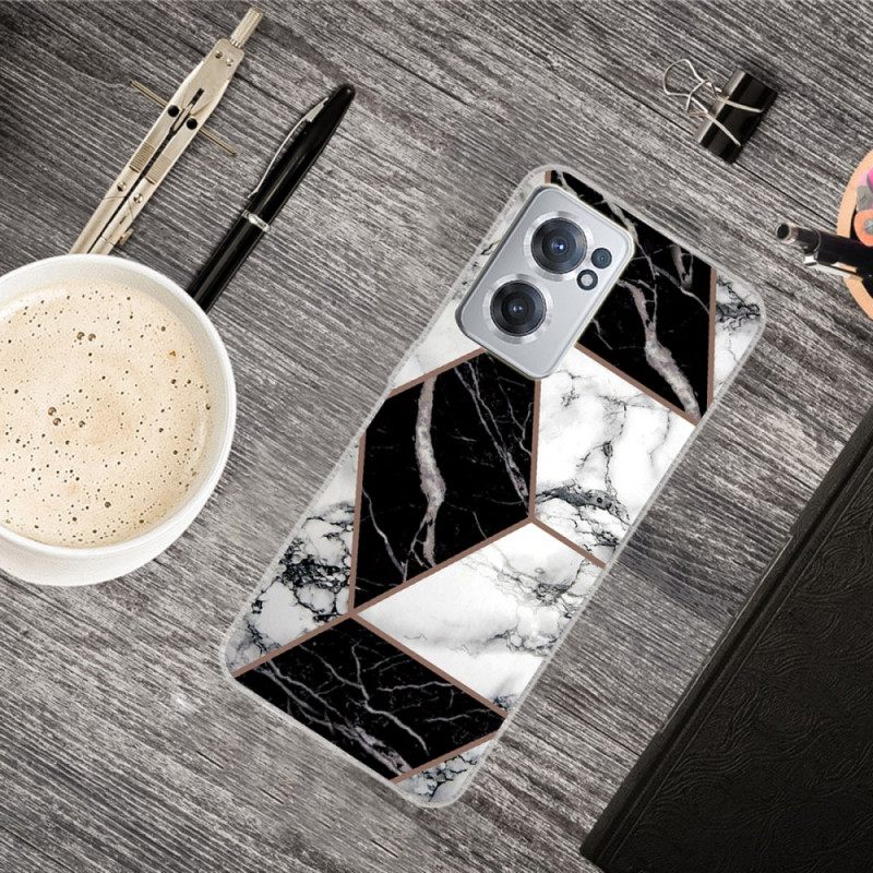 Kuori OnePlus Nord CE 2 5G Marble Checkerboard