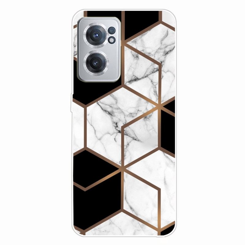 Kuori OnePlus Nord CE 2 5G Marble Checkerboard