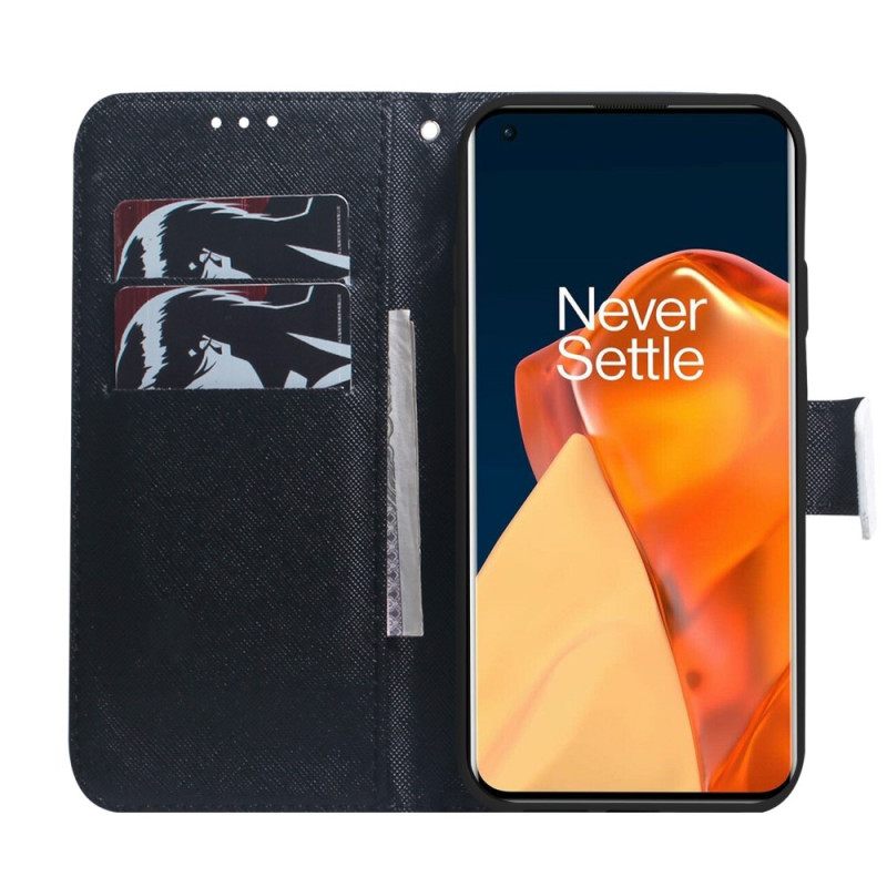 Nahkakotelo OnePlus Nord CE 2 5G Älä Koske Puhelimeeni