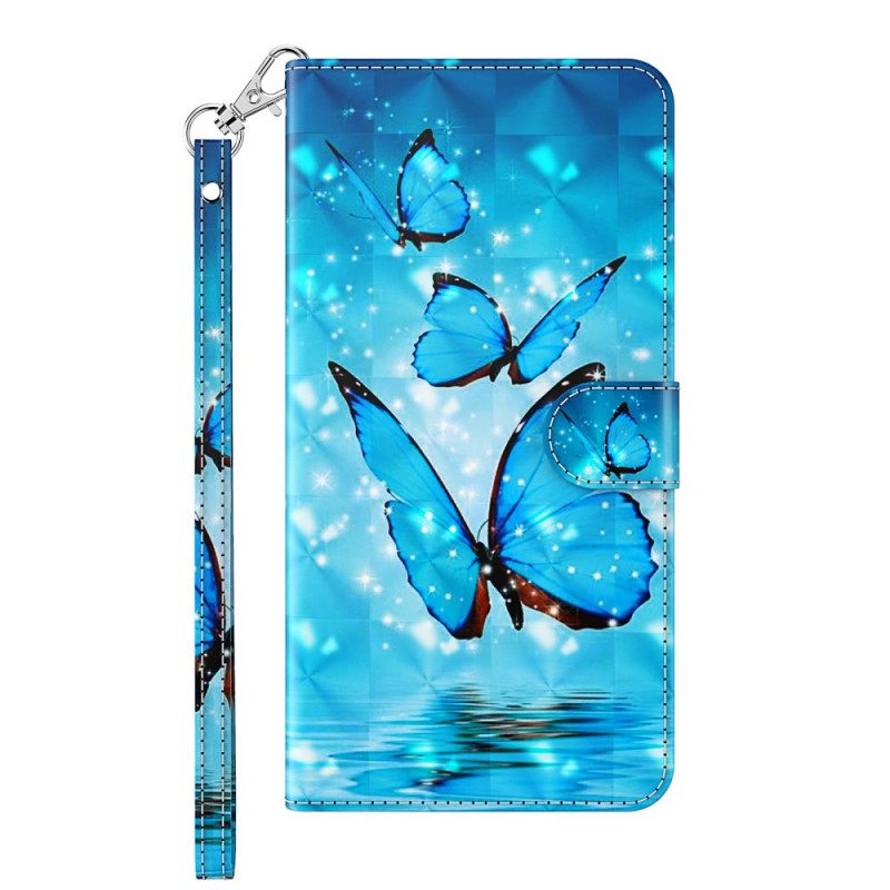 Nahkakotelo OnePlus Nord CE 2 5G Aquatic Butterfly