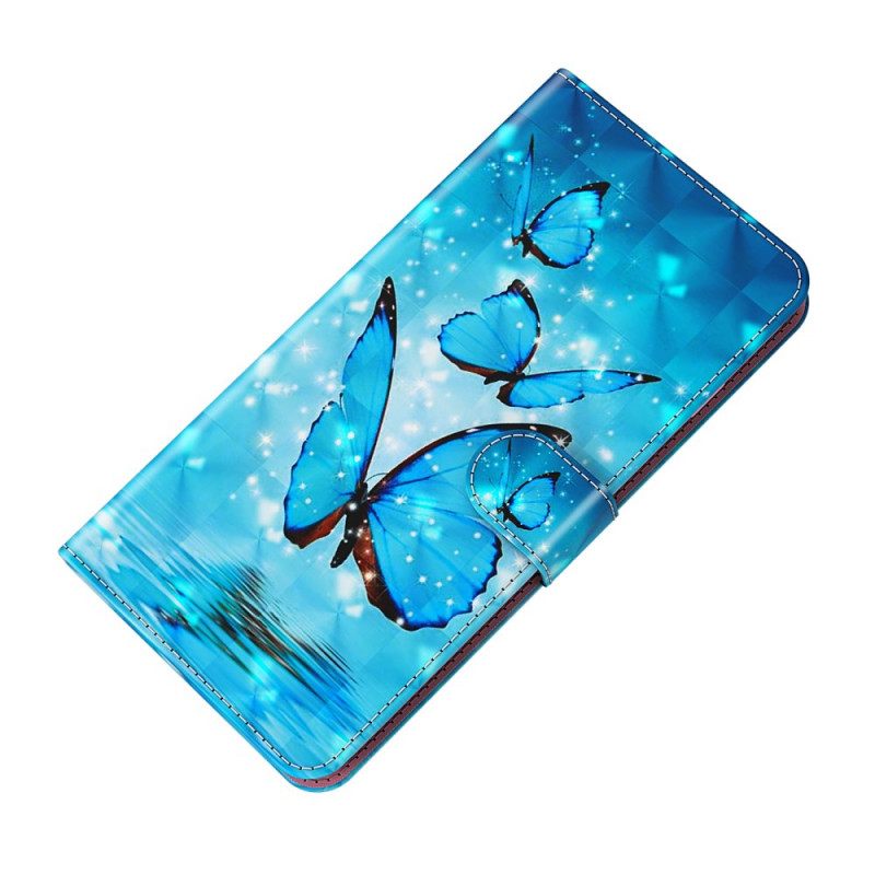 Nahkakotelo OnePlus Nord CE 2 5G Aquatic Butterfly