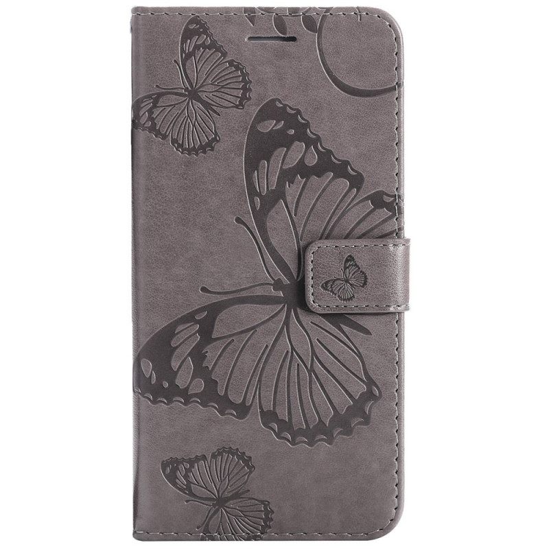 Nahkakotelo OnePlus Nord CE 2 5G Butterfly Print