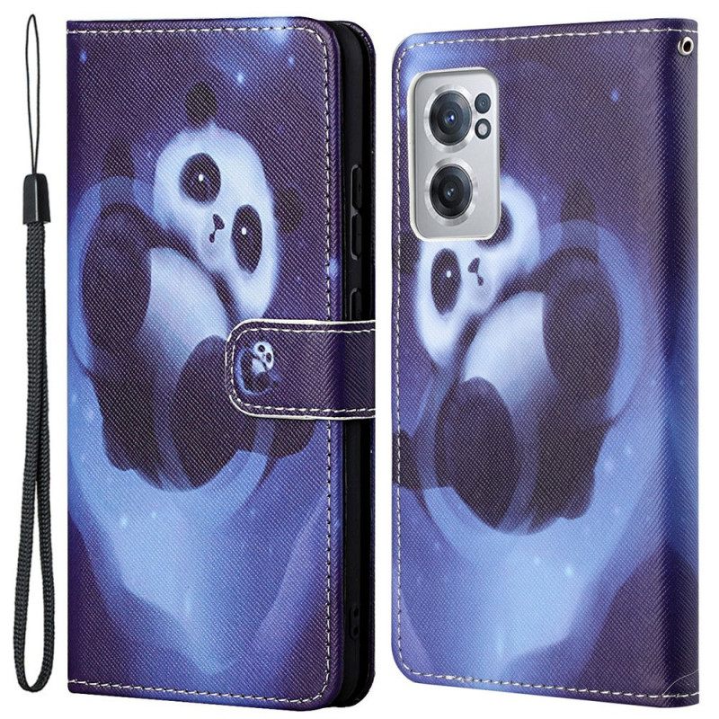 Nahkakotelo OnePlus Nord CE 2 5G Panda Nocturne