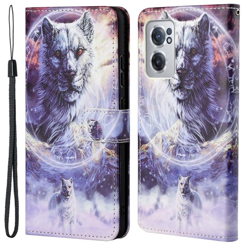 Nahkakotelo OnePlus Nord CE 2 5G Tiger God